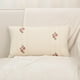 thumbnail image 3 of Almohada bordada cojín rosa flor sofás cama apoyo lumbar para la cabeza funda de almohada simple regalo de vacaciones, 3 of 6