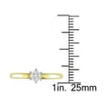 thumbnail image 2 of Pompeii 1/2CT IGI Certified Diamond Solitaire Engagement Ring 14K White and Yellow Gold, 2 of 3