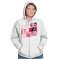 thumbnail image 5 of Betty Boop Proud to Be Me Confidence Zip Hoodie Sweatshirt Women Brisco Brands L, 5 of 6
