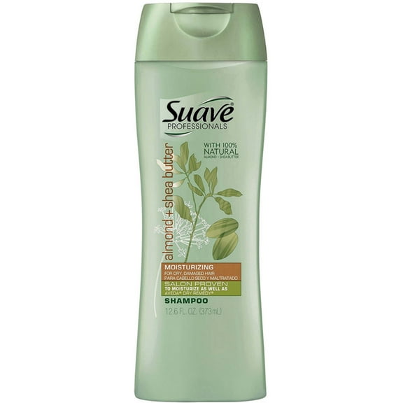 Suave Professionals Shampoo Almond & Shea Butter 12.60 oz (Pack of 3)