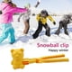 thumbnail image 1 of Diversión de oso al aire libre Forma de bola de nieve Molder Bola de arena de nieve infantil Invernal de la nieve Hacer la herramienta de moho para niños, 1 of 7