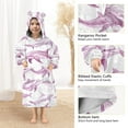 thumbnail image 4 of joogoo Blanket Hoodie for Whales Oversize Sweatshirt 3-14 YR L, 4 of 7