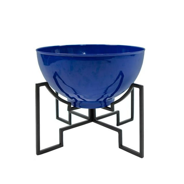 Achla FBC-52-60FB Jane I Planter with Bowl, French Blue