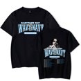 thumbnail image 2 of Babyface Ray Wavy Navy University Tour T-shirts Merch Women Men Clothes Trend Casual Short Sleeve Top, 2 of 3