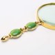 thumbnail image 2 of Lente de vidrio óptico con mango de jade de mano utilizada para identificación de joyas, lectura y sellos, 2 of 5