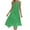 Green, variant on qolati Summer Dresses Women 2025 Casual Sleeveless Floral Print Boho U Neck Midi Dress Fashion Irregular Hem Loose Beach Sundresses