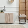 thumbnail image 5 of MALLONI HOME Ultra Soft 3 Pack Cotton Towel Set, Contains a Bath Towel 28x55 inch, a Hand Towel 16x24 inch & a Wash Coth 12x12 inch, Ideal Everyday use, Compact & Lightweight - Tan, 5 of 6