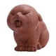 thumbnail image 2 of Estatua de mascota de té, regalo, escultura decorativa coleccionable, pequeña figura en miniatura rojo, 2 of 9