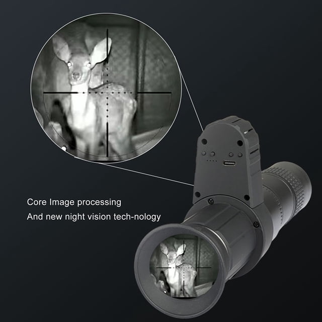 Telescopio De Búsqueda Hd Infrarrojo Telescopio de caza al aire libre día noche telescopio infrarrojo visible equipo de caza Ndcxsfigh Para Estrenar