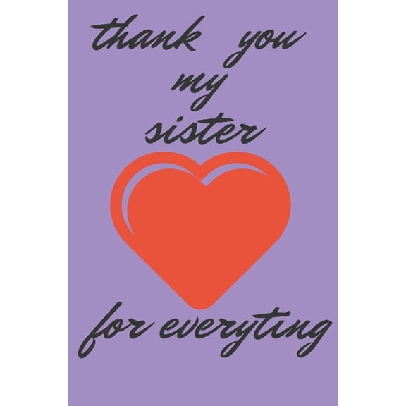 thank you my sister (Paperback)