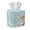 Starfish Blue Wood Grain, variant on COEQINE PU Leather Square Tissue Box Cover, Snap Closure for Easy Refill & Storage, Universal Decorative Tissue Holder for Home Bedroom Car Office Desk, Gradient Colorful Paw Print