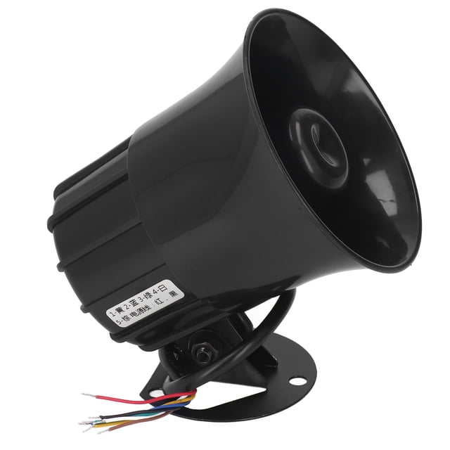 Bocina De Sirena, Bocina De Alarma Plástico ABS 120db Sonido De Alarma DC 10V A 28V Para Centros Comerciales