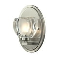 thumbnail image 2 of Z-Lite 3022-1V-Led Hale 1 Light 5" Wide Led Bathroom Sconce - Nickel, 2 of 2