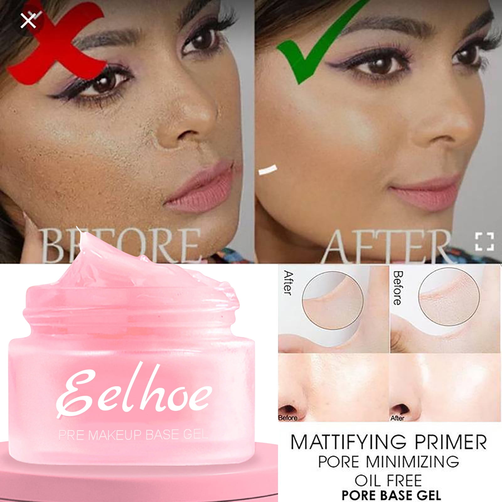 Skin Care New Magical Perfecting Base Face Primers Foundation Pore Shrink Cream 30ml Face Fkin Body Skin Care Products - Walmart.com