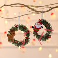 thumbnail image 2 of Christmas Wreath Handmade Wall Hanging Wall Door Decoration Garland, 2 of 5