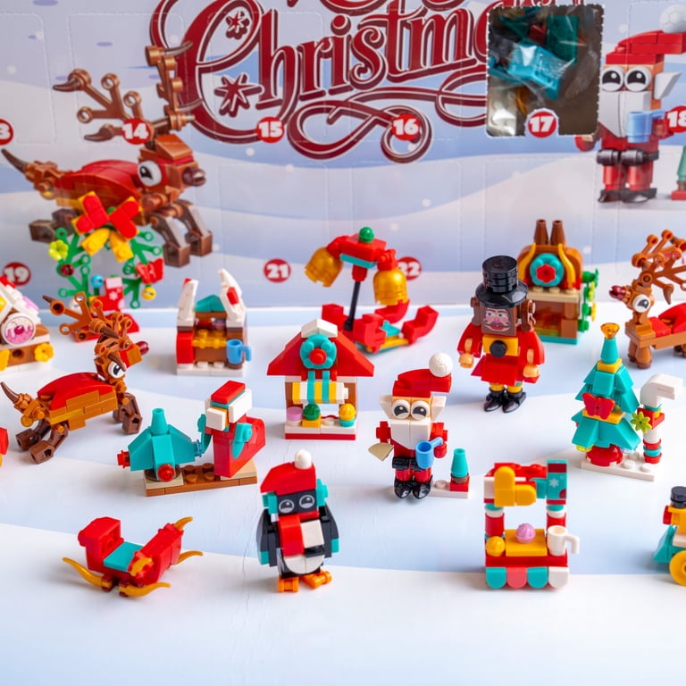 Joyfy 2026 Christmas Advent Calendar Building Blocks Set, 24 Days