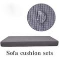 thumbnail image 2 of FNGZ Sofa Cover Clearance Promo 1-4 Seats Waterproof Sofa Seat Cushion Cover Couch Stretchy Slipcovers Protector Grey, 2 of 3