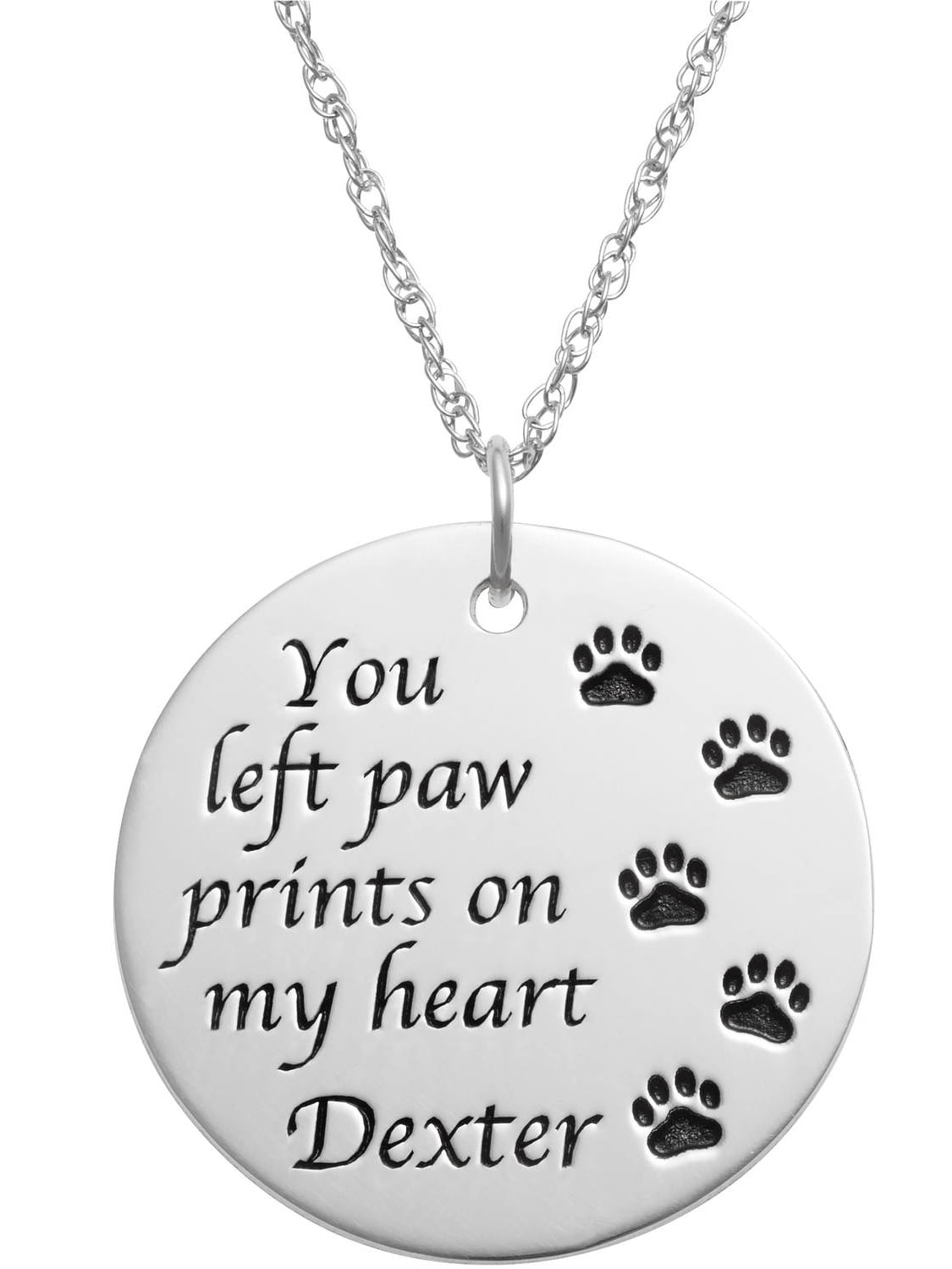 necklace to remember dog