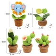 thumbnail image 4 of Deago Crochet Kit for Beginners - Crochet Starter Kit for Adults and Kids DIY Amigurumi Knitting Hooks Yarn Set with Step-by-Step Video Tutorials (Cactus), 4 of 7