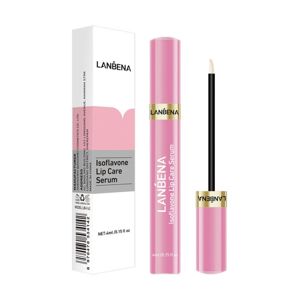 Produes Lip Plumper Lip Gloss, Natural Lip Enhancer,Make Lips Fuller and Moisturizing, Increased Elasticity Reduce Fine Lines Hydrating Plump Gloss Lipstick Primer