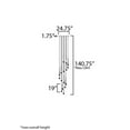 thumbnail image 2 of E24230-122GLD-ET2 Lighting-Pierce - 48W 16 LED Chandelier-19 Inches Tall and 24.75 Inches Wide-Gold Finish, 2 of 5