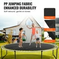 thumbnail image 3 of VEVOR Replacement Trampoline Mat Fits 15ft Frame 96 V-Rings 6.5" Spring Length, 3 of 9