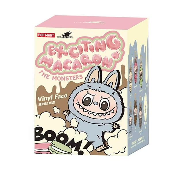 Popmart Labubu The Monsters Lisa mismo corazón macarrón vinilo cara serie tendencia juguete adornos regalos de cumpleaños