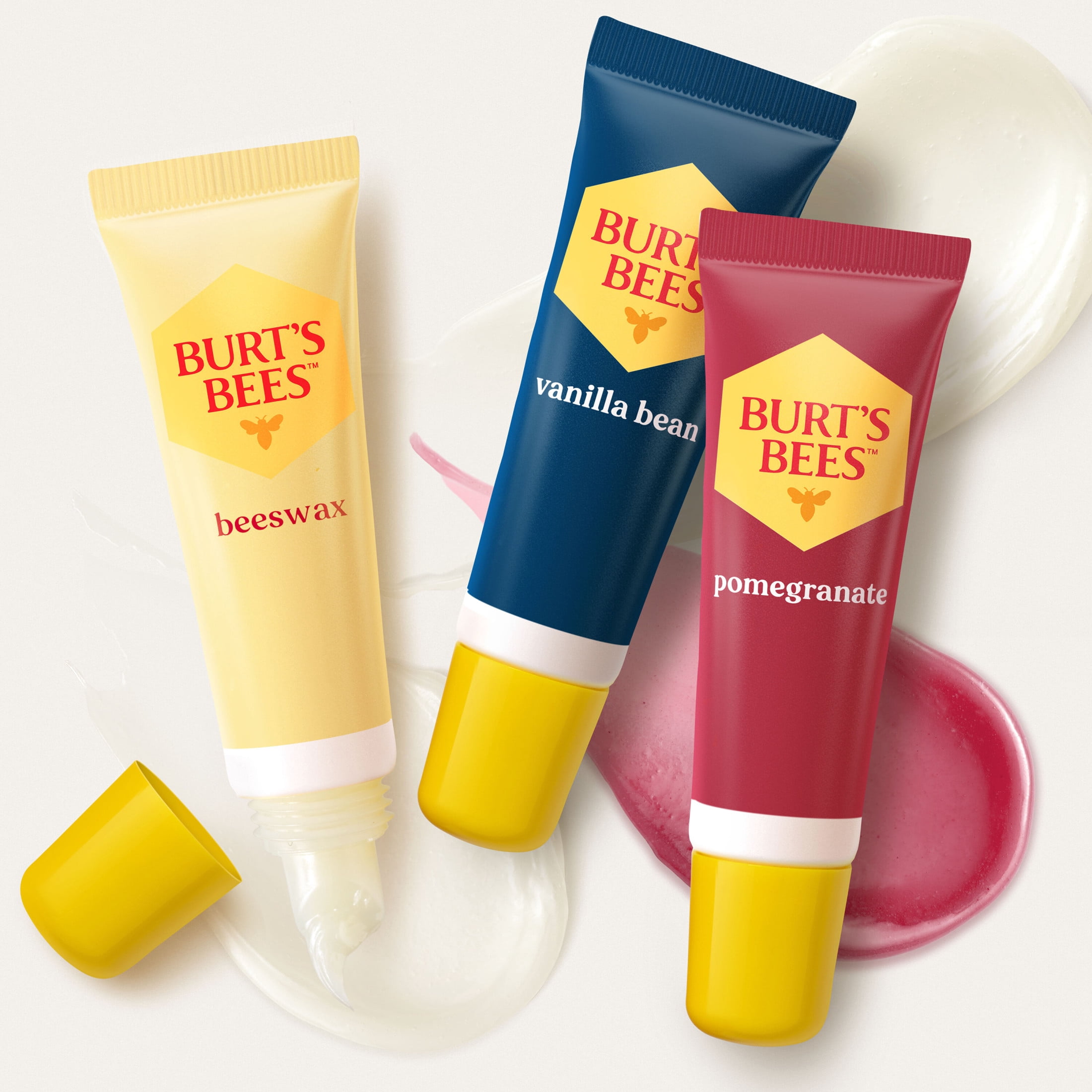 Burt's Bees 24-Hour Hydrating 100% Natural Origin Lip Balm, Vanilla Bean