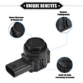 thumbnail image 3 of Unique Bargains 4 Pcs PDC Reverse Parking Assist Sensor NO.66209826784 for BMW 330i 19-21 Rear Parking Assist Sensor, 3 of 7