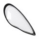 thumbnail image 1 of Cubierta de Lente de Faro Unique Bargains Cubierta de Lente Claro para Porsche Panamera 2011-2013 Negro Claro PC 1 Pcs Frontal Derecho, 1 of 1