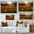 thumbnail image 4 of Designart "Hibiscus landscape With Sunset I" Floral Wall Decor, 4 of 5