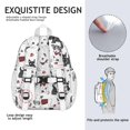 thumbnail image 5 of Scribble Dogs Backpack for School,Cute School Bag,Schoolbag with Adjustable Shoulder Straps & Padded Back,15"x11.42"x5.5", 5 of 6