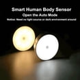 thumbnail image 3 of Luces LED inteligentes con Sensor de cuerpo humano, iluminación automática de emergencia, carga USB, succión magnética inalámbrica, luces LED para gabinete, 3 of 5