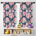 thumbnail image 5 of Blackout Kids Curtains,Pioneer Flower Floral Print Pattern Childrens Insulated Curtains Set Of 2,Bedroom Essentials,Toddler Room Decor 42"x54", 5 of 5