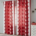thumbnail image 3 of sruoe Curtains, Living Room Curtains, Bedroom Curtains, Modern Curtain, Christmas Curtains, Machine Washable Curtains for Bathroom Bedroom Living Room, 3 of 4