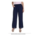 thumbnail image 1 of Pantalón George para Mujer, Pierna Amplia Elastico y Moño Marino Talla EG, 1 of 4