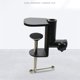 thumbnail image 5 of 2 pack Universal Shape Table Mounting Clamp for Microphone Suspension Boom Scissor Arm Stand Holder with Adjustable Positioning Screw, Fits up to Desktop -Black, 5 of 5