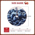 thumbnail image 2 of Balery Blueberry Printed Christmas Tree Skirt , Merry Christmas Party Christmas Tree Decoration,Adjustable Tree Skirt-36", 2 of 6