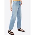 thumbnail image 7 of Free Assembly Women's Cropped Wide Straight Jeans, 7 of 7