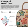 thumbnail image 3 of Flower Lunch Bag for Women Men Reusable Insulated Lunch Bags, Leakproof Cooler Food Lunch Tote Bag, Large Capacity Lunch Box for Work School Travel Picnic, 3 of 7