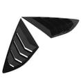 thumbnail image 3 of Side Window Vent Louvers,2pcs Gloss Black Rear Side Window Louver Side Window Louvers Trim Ultra Responsive, 3 of 14