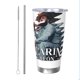 thumbnail image 1 of Vaso Carin Len de 20 oz, taza de viaje para café con aislamiento al vacío de acero inoxidable, taza de café, taza de viaje con tapa, taza térmica para exteriores, 1 of 8