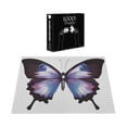 thumbnail image 5 of Ambesonne Swallowtail Butterfly Jigsaw Puzzle, Vivid Insect, Heirloom-Quality Fun Activity for Family Durable Cardboard, 1000 pcs, Violet Blue Maroon Pink, 5 of 5