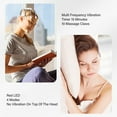 thumbnail image 4 of Electric Scalp Scratcher, 4 Modes Red LED Black Timing Vibration Massage Head Massager  For Travel, 4 of 8