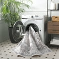 thumbnail image 4 of SAFAVIEH Orlando Jaymz Medallion Machine Washable Area Rug, Taupe/Beige, 8' x 10', 4 of 12
