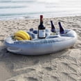 thumbnail image 3 of Flotador inflable de verano para beber cerveza, mesa enfriadora, flotador para jugar en el agua, bandeja para cerveza, cubo para fiestas, portavasos para fiestas en la piscina, 3 of 5