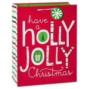 American Greetings Christmas Large Holly Jolly Gift Bag (1-Count)