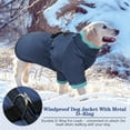 Kuoser Dog Winter Coat Windproof Warm Dog Jacket Coat Weather Coat for Small Medium Large Dogs