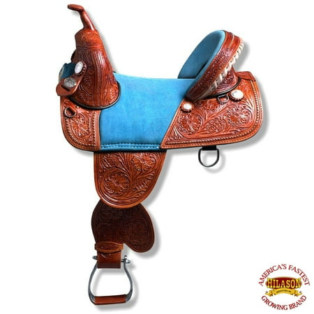 Leather Jumping Saddle - 15