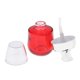 thumbnail image 3 of Botella De Bomba De 1 Pieza, Dispensador De Contenedor Recargable De Rojo Vacío De 30 Ml Para Almacenamiento De Cremas Plata roja Colco Botella de loción vacía, 3 of 7